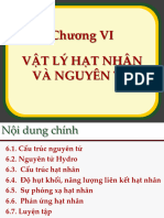 Chương 6 Vật lý hạt nhân