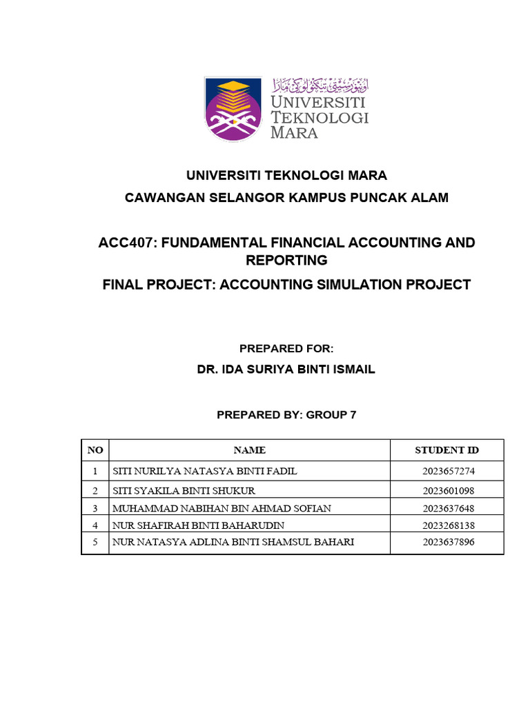 Acc Group Assignment Pdf Debits And Credits Business