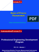 Process Measurement