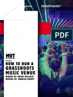 How To Run A Grassroots Venue