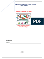 Plano de Estudos Mídias