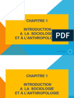 Introduction Sociologie Anthropologie
