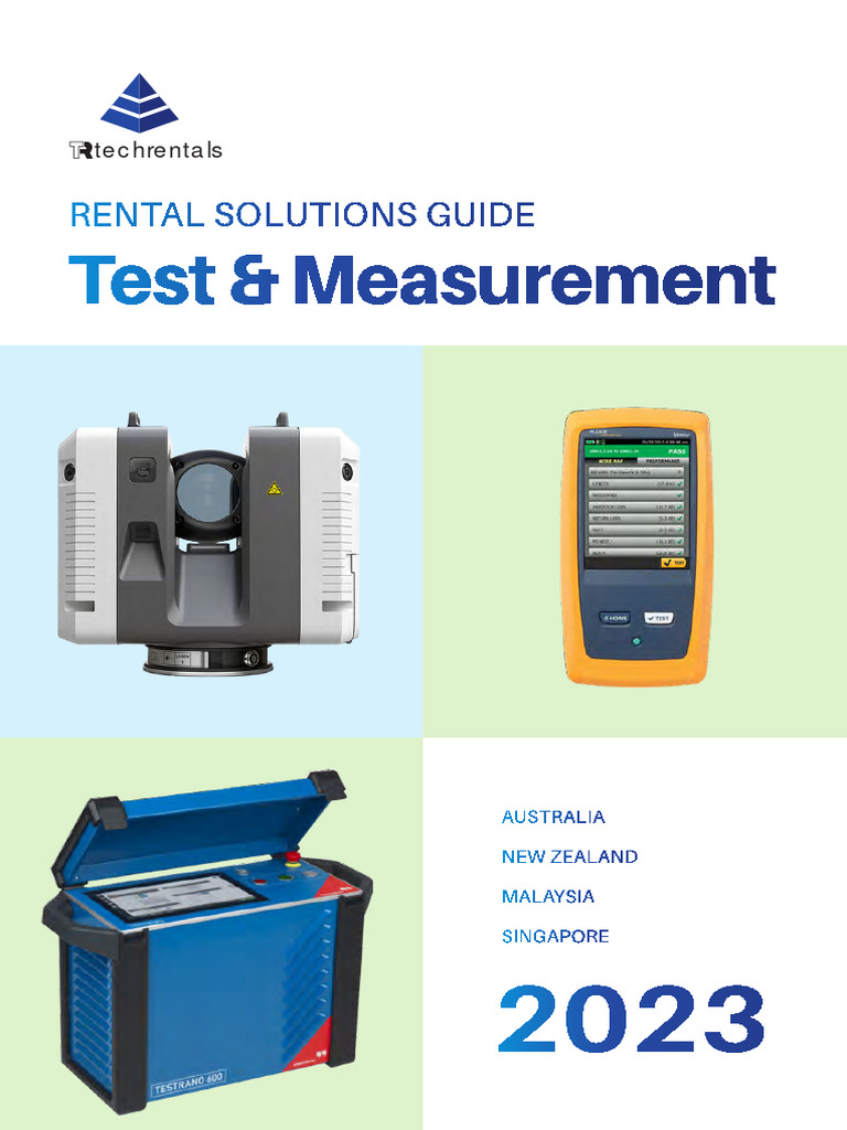 2023 Test & Measurement Rental Guide | PDF