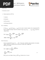 Properties of DFT