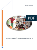 Actividades Lúdicas en La Biblioteca