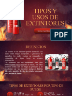 Tipo y Uso de Extintores - Rojas Castillo Roque