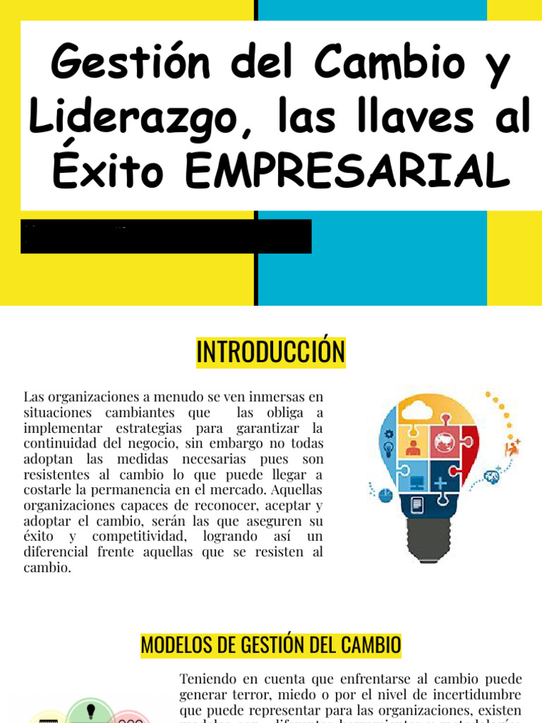 Gestión Del Cambio | PDF | Economias | Business