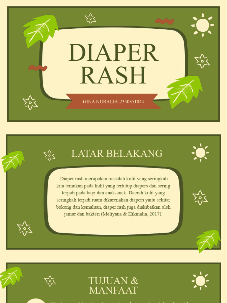 Diaper Rash | PDF | Kesehatan Holistik | Teknologi & Rekayasa