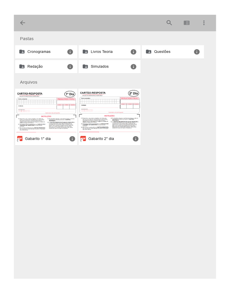 ENEM 2024 Google Drive PDF