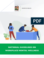 National Guidelines On Workplace Mental Wellness