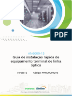 AN6000-15 Optical Line Terminal Equipment Quick Installation Guide B (1) .PDF (Português (Portugal, Brasil) )