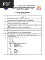 QB - 22ADS35 (Python For Data Science)