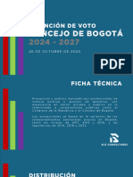 Resultados Concejo de Bogotá BJZ 231026