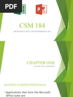 Csm184 Lecture