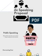 Public Speaking Proposal: Benito Juarez-Avila