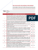 Checklist para AEP