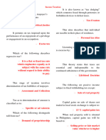 Income Taxation Reviewer