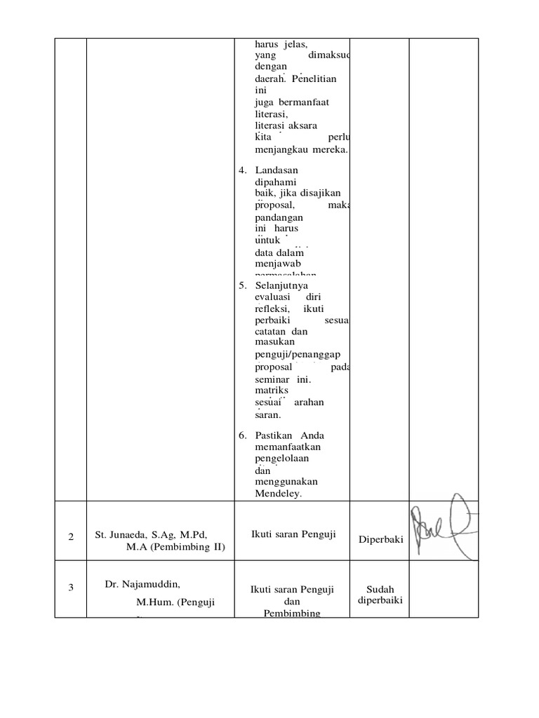 Matriks Proposal Mutiah 3 | PDF