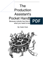 The Production Assistant Pocket Handbook