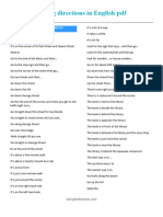 Giving Directions in English PDF