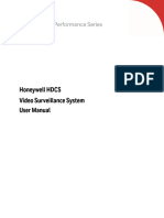Honeywell - Surveillance-Software-HDCS - Manual-EN