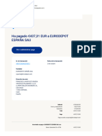 Documento de Yahoo Mail - Recibo de Su Pago A EURODEPOT ESPAÑA SAU