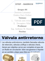 Valvula Antirretorno