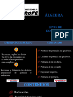 Academia El Profe Leyes de Exponentes