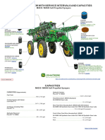 M4030 - M4040 Self-Propelled Sprayers Filter Overview With Service Intervals and Capacities