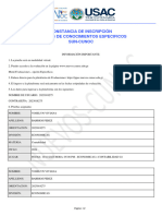 Constancia de Inscripción Pruebas de Conocimientos Especificos Sun-Cunoc