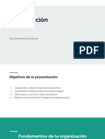 Organización - Diseño Vertical y Horizontal