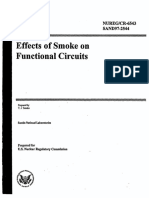 Effects of Smoke On Functional Circuits