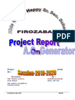 A.C. Generator (Physics Project)