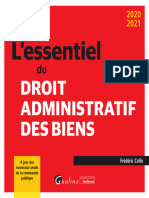 L'Essentiel: Droit Administratif Des Biens