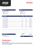 French Invoice