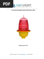 GS-LI-B Low-Intensity Single Aviation Obstruction Light