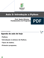 Aula 02 Python