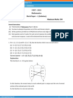 CUET-2023 Mock1 Sol - Maths Q S