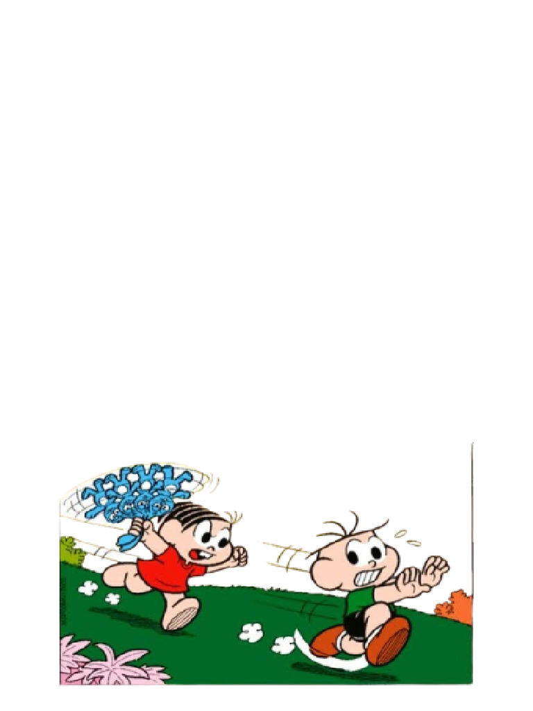 Monica e Cebolinha Correndo | PDF