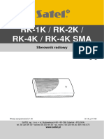 RK-1K / RK-2K / Rk-4K / Rk-4K Sma: Sterownik Radiowy
