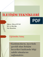 Iletisim Teknikleri 1