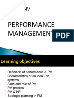 Unit-Iv: Performance Management