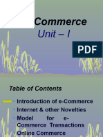 E-Commerce UNIT 1