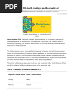 2021 Bengali Calendar 1427 To 1428 | PDF