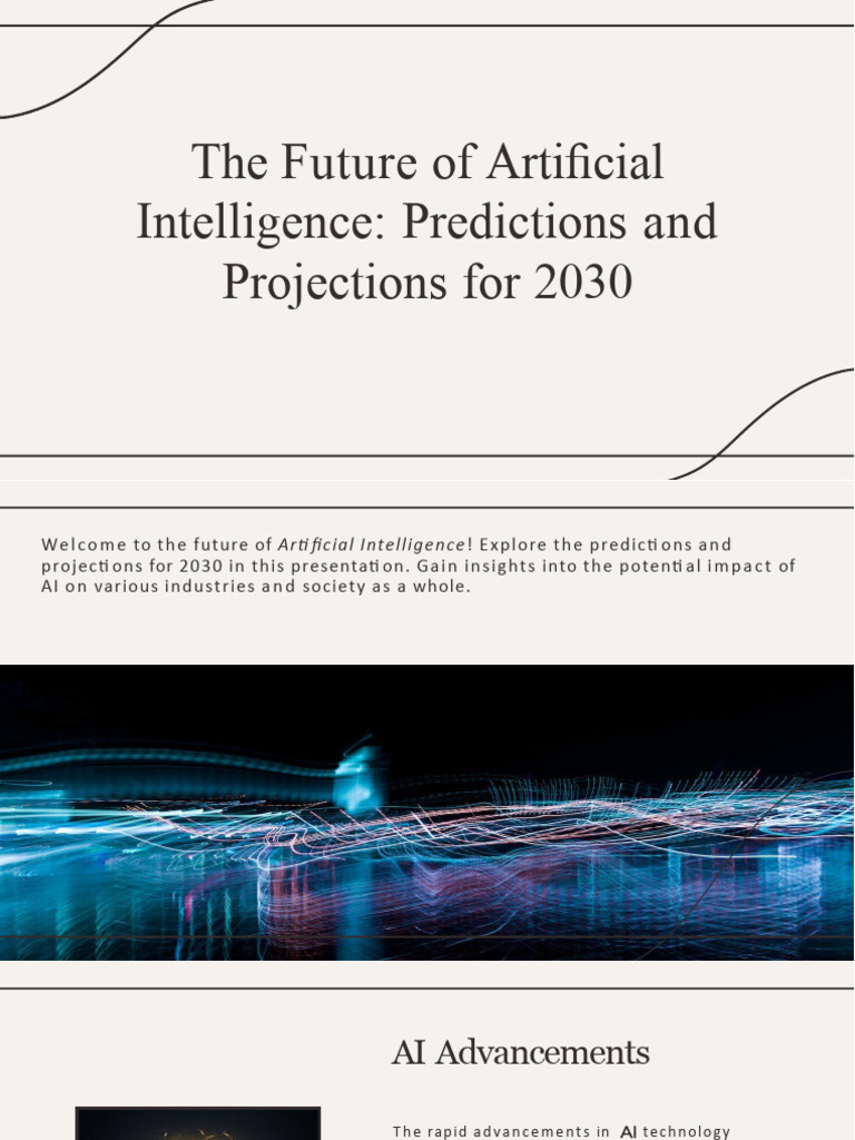 AI Predictions and Impact for 2030 | PDF | Learning | Applied Mathematics