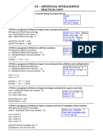 Practical File AI - Class 10