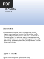 Sensors