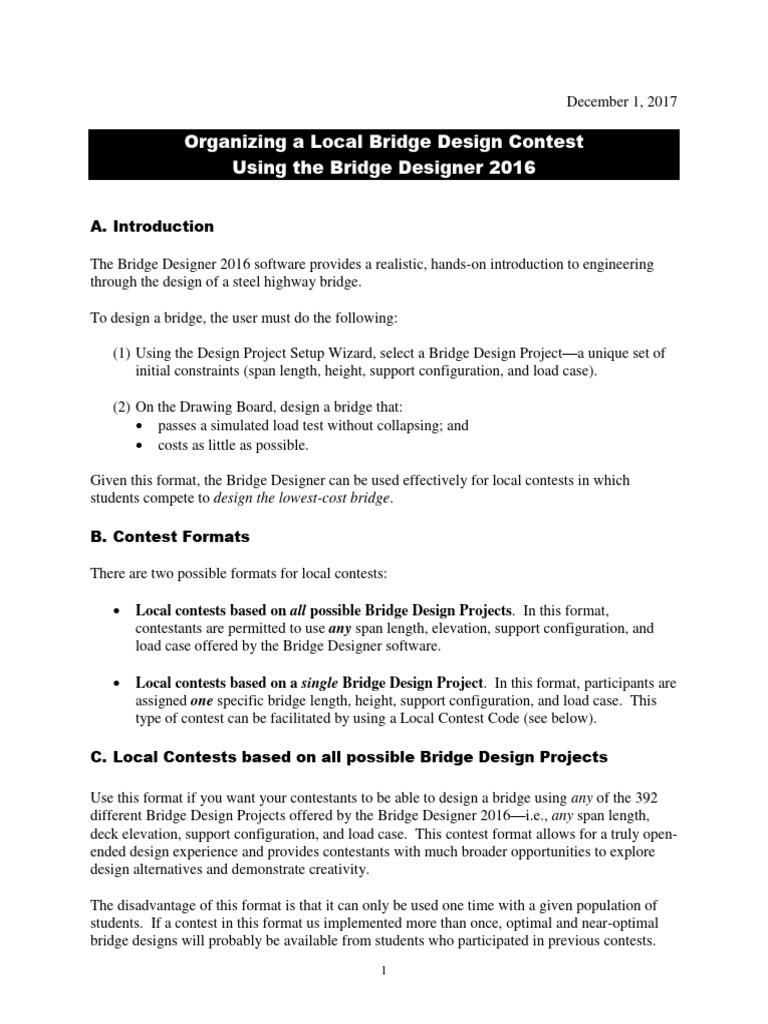 Manual Bridge Designer Pdf Bridge Computing