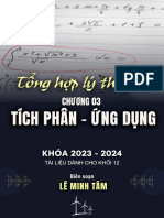 Tong Hop Ly Thuyet Nguyen Ham Tich Phan Va Ung Dung Le Minh Tam