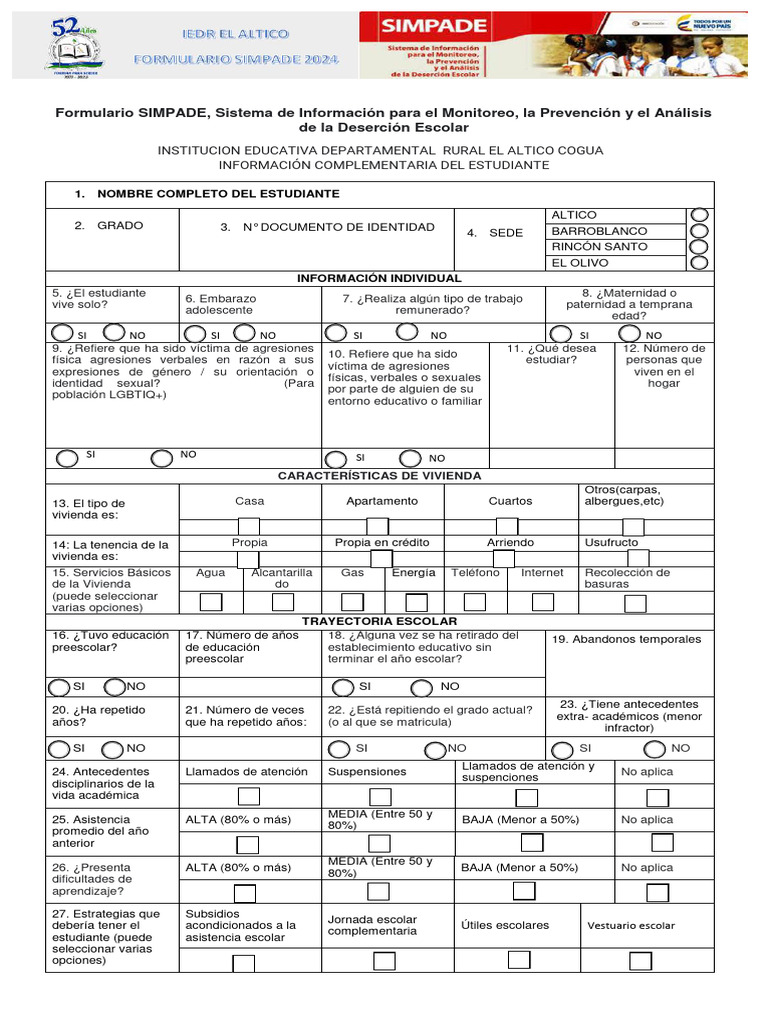 2349 Formulario Simpade 2024 PDF